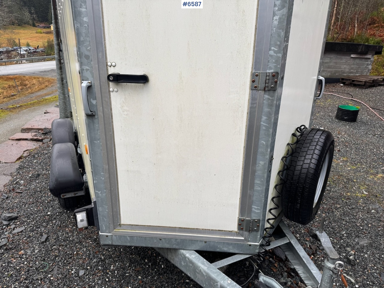 2015 For Williams BV 105G 6 Closet hanger - Remorca auto: Foto 3 2015 For Williams BV 105G 6 Closet hanger - Remorca auto: Foto 3