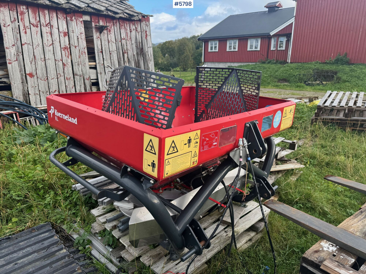 2018 Kverneland Manure spreader. Repair project - Imprastietor îngrăşăminte: Foto 4 2018 Kverneland Manure spreader. Repair project - Imprastietor îngrăşăminte: Foto 4