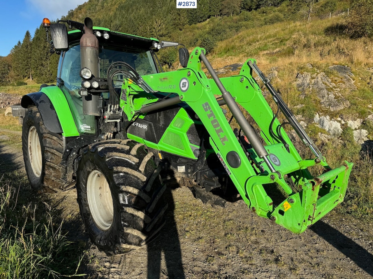 2019 Deutz-Fahr 6120 TV w/front loader and twin wheels - Tractor agricol: Foto 3 2019 Deutz-Fahr 6120 TV w/front loader and twin wheels - Tractor agricol: Foto 3