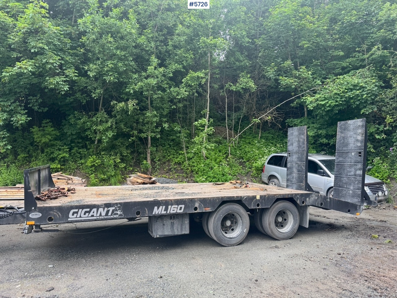 2023 Gigant ML-160 Machine trailer for tractor. - Remorcă transport agabaritic: Foto 2 2023 Gigant ML-160 Machine trailer for tractor. - Remorcă transport agabaritic: Foto 2