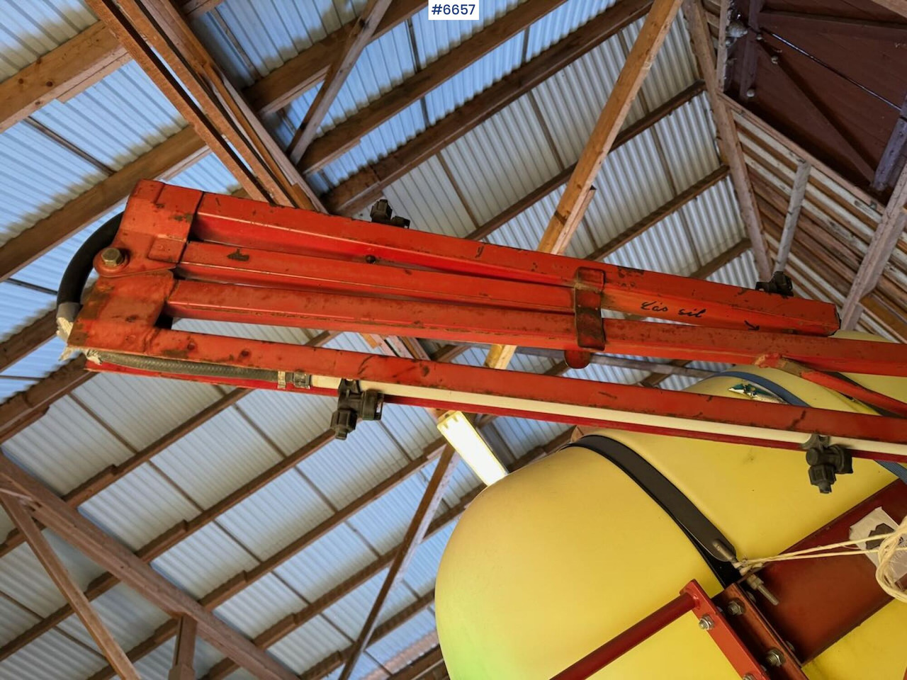 Maşină de erbicidat Hardi field sprayer, 8 meters: Foto 9