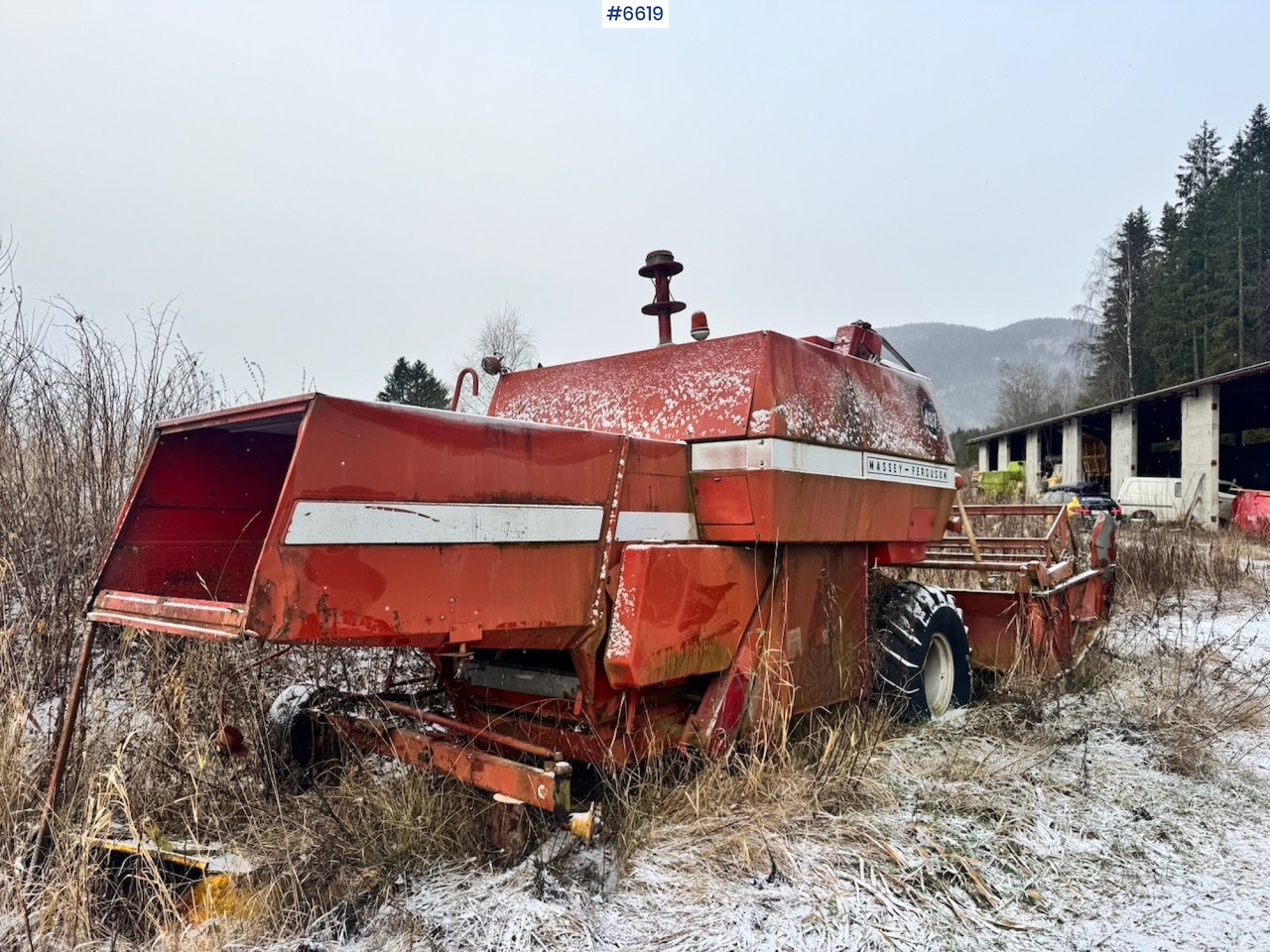 Massey Ferguson 487 Combine Harvester. - Combină de recoltat cereale: Foto 2 Massey Ferguson 487 Combine Harvester. - Combină de recoltat cereale: Foto 2
