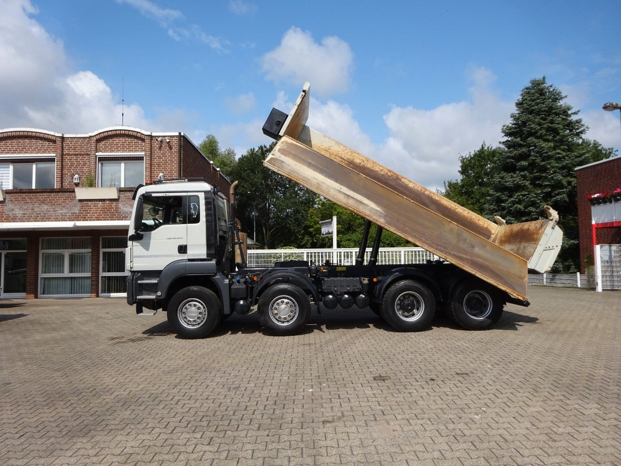 MAN 35.470 TGS MEILLER 3Skipper + Bordmatik 8x4 - Camion basculantă: Foto 4 MAN 35.470 TGS MEILLER 3Skipper + Bordmatik 8x4 - Camion basculantă: Foto 4