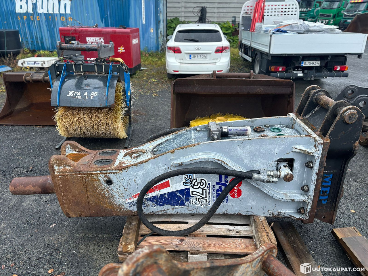 Furukawa 375 FXJ + NTP30 MEP coupler. Hydraulic breaker. 2015, Tornio - Ciocan hidraulic: Foto 1 Furukawa 375 FXJ + NTP30 MEP coupler. Hydraulic breaker. 2015, Tornio - Ciocan hidraulic: Foto 1