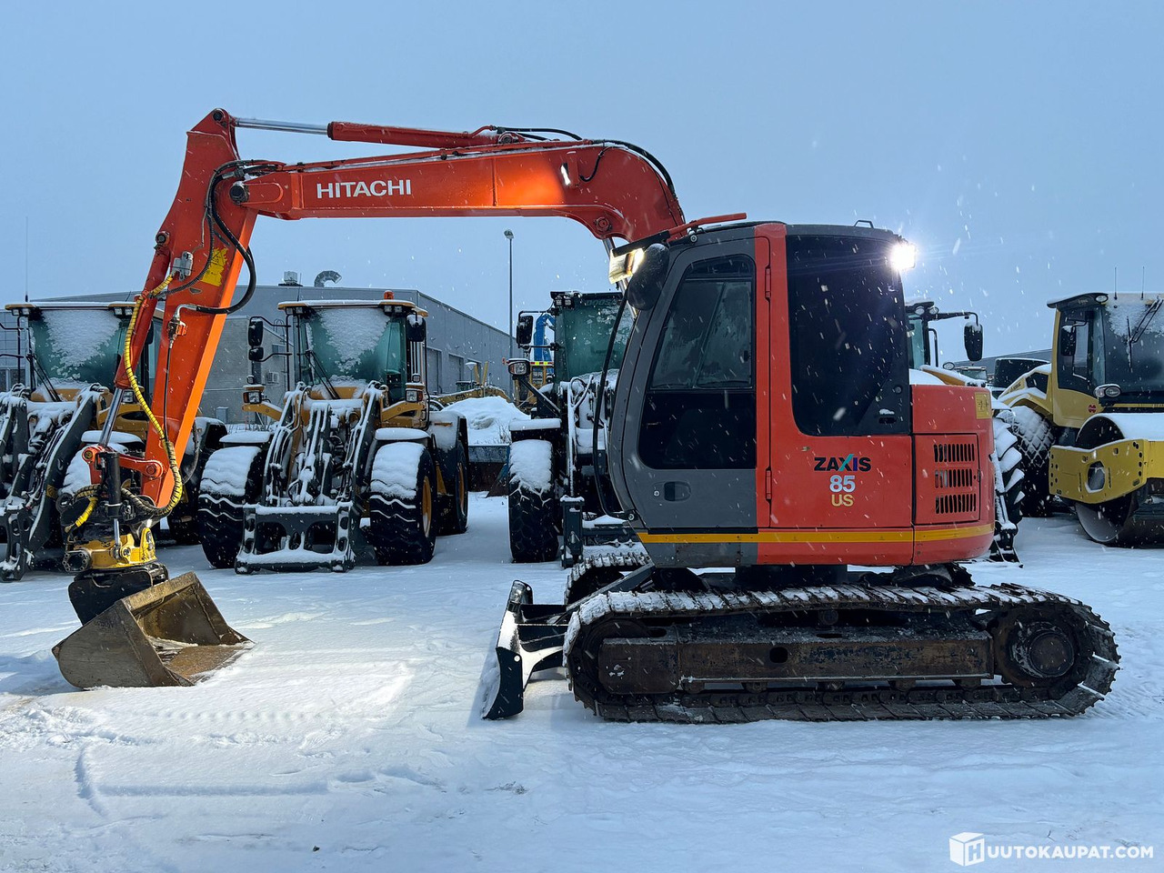 Hitachi Zaxis ZX85 with mono boom + Engcon. 2004. Tracked excavator., Tornio - Excavator pe şenile: Foto 4 Hitachi Zaxis ZX85 with mono boom + Engcon. 2004. Tracked excavator., Tornio - Excavator pe şenile: Foto 4