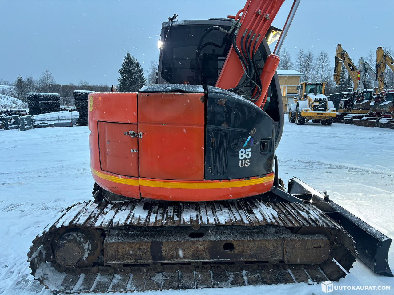 Hitachi Zaxis ZX85 with mono boom + Engcon. 2004. Tracked excavator., Tornio - Excavator pe şenile: Foto 5 Hitachi Zaxis ZX85 with mono boom + Engcon. 2004. Tracked excavator., Tornio - Excavator pe şenile: Foto 5
