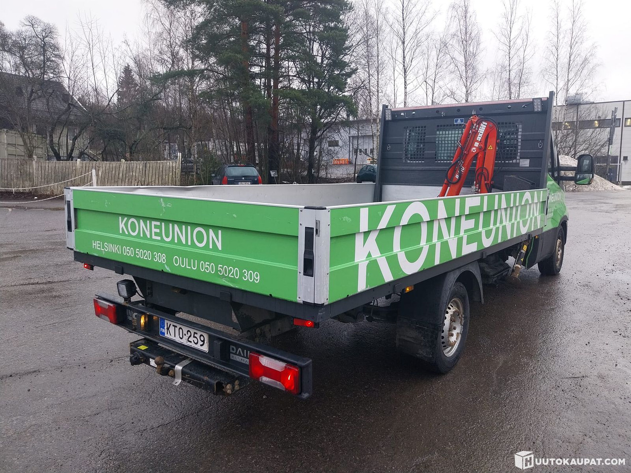 Autoutilitară cu platformă Iveco Daily + crane, Helsinki: Foto 6