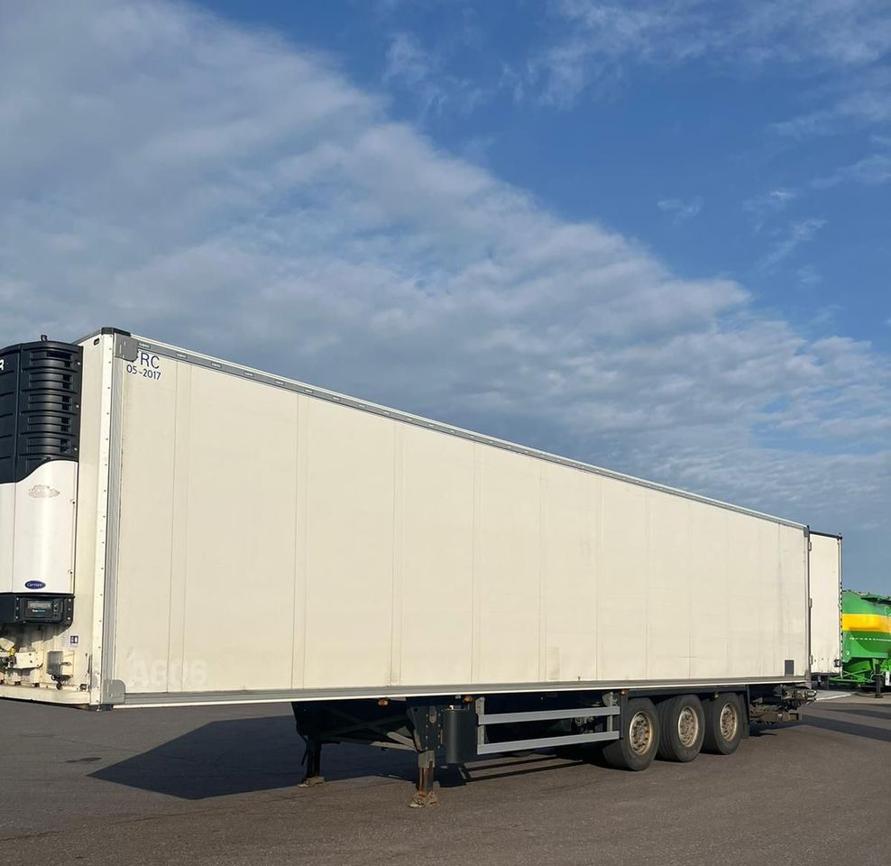Schmitz Cargobull CARRIER MAXIMA 1300 / WINDA / DOPPEL STOCK / ŚCIANA GRODZIOWA / BELKI / PODNOSZONA OŚ / z Niemiec / TOP STAN 2011/ CARRIER CHŁODNIA CHLODNIA LODÓWKA PODWÓJNY ZAŁADUNEK PIĘTROWA - Semiremorcă frigider: Foto 1 Schmitz Cargobull CARRIER MAXIMA 1300 / WINDA / DOPPEL STOCK / ŚCIANA GRODZIOWA / BELKI / PODNOSZONA OŚ / z Niemiec / TOP STAN 2011/ CARRIER CHŁODNIA CHLODNIA LODÓWKA PODWÓJNY ZAŁADUNEK PIĘTROWA - Semiremorcă frigider: Foto 1