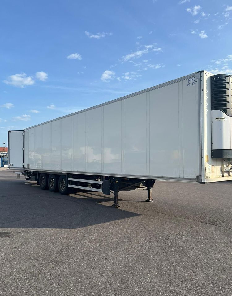 Schmitz Cargobull CARRIER MAXIMA 1300 / WINDA / DOPPEL STOCK / ŚCIANA GRODZIOWA / BELKI / PODNOSZONA OŚ / z Niemiec / TOP STAN 2011/ CARRIER CHŁODNIA CHLODNIA LODÓWKA PODWÓJNY ZAŁADUNEK PIĘTROWA - Semiremorcă frigider: Foto 3 Schmitz Cargobull CARRIER MAXIMA 1300 / WINDA / DOPPEL STOCK / ŚCIANA GRODZIOWA / BELKI / PODNOSZONA OŚ / z Niemiec / TOP STAN 2011/ CARRIER CHŁODNIA CHLODNIA LODÓWKA PODWÓJNY ZAŁADUNEK PIĘTROWA - Semiremorcă frigider: Foto 3
