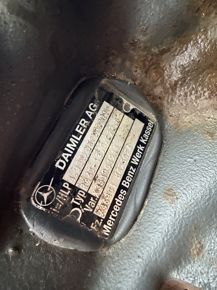 Mercedes Antos Actros MP 4 - Diferențial: Foto 4 Mercedes Antos Actros MP 4 - Diferențial: Foto 4