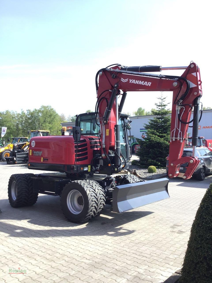 Yanmar B110W - Excavator pe roţi: Foto 3 Yanmar B110W - Excavator pe roţi: Foto 3