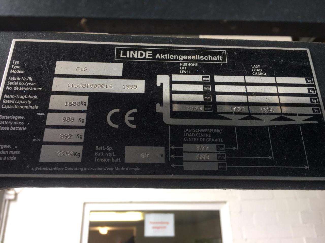 Linde R16 - Motostivuitor: Foto 5 Linde R16 - Motostivuitor: Foto 5