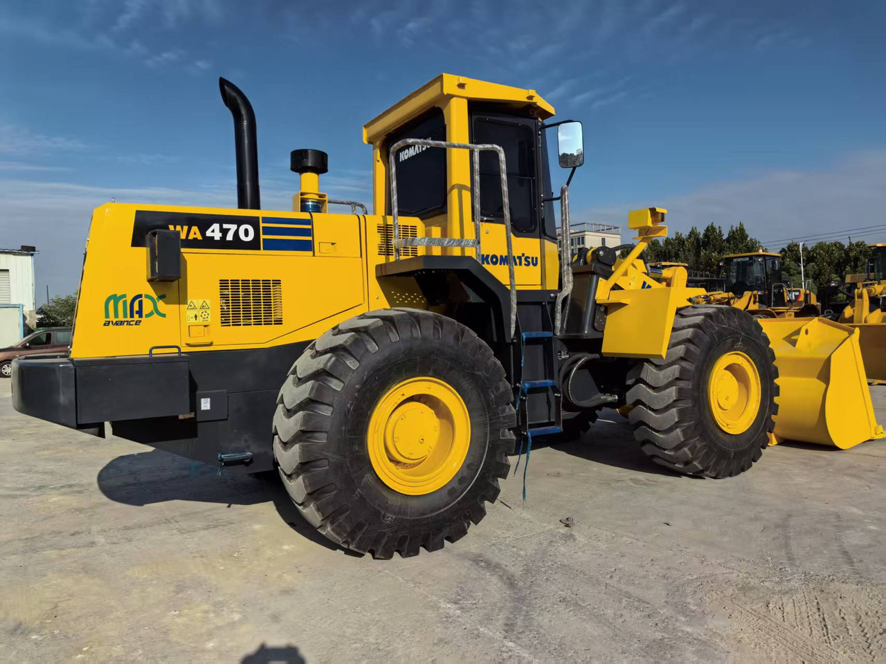 KOMATSU WA470 - Încărcător frontal pe pneuri: Foto 1 KOMATSU WA470 - Încărcător frontal pe pneuri: Foto 1