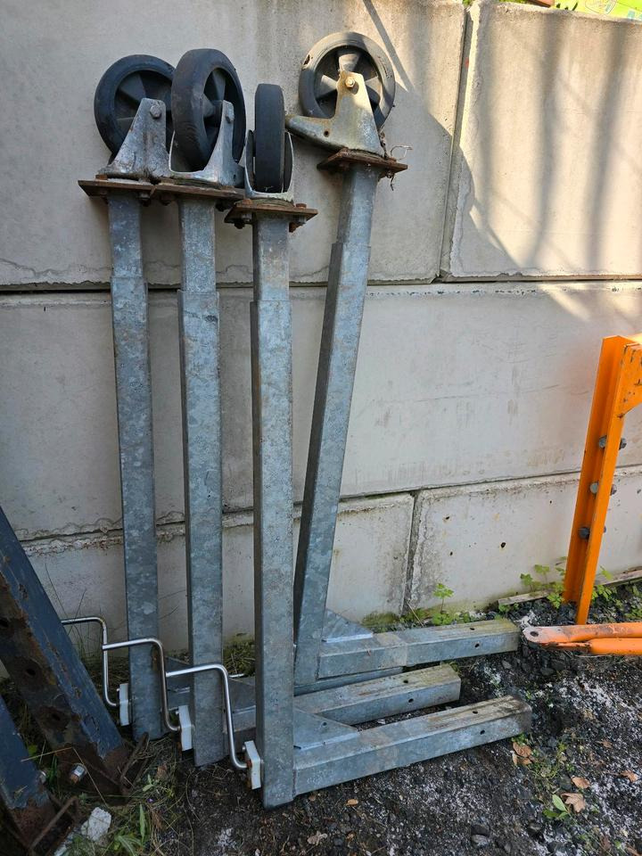 4x Stützen für Salzstreuer Container Wohnkabine Schmidt Epoke Gmeiner Salzsilo Streuautomat Winterdienst - Sararita: Foto 2 4x Stützen für Salzstreuer Container Wohnkabine Schmidt Epoke Gmeiner Salzsilo Streuautomat Winterdienst - Sararita: Foto 2