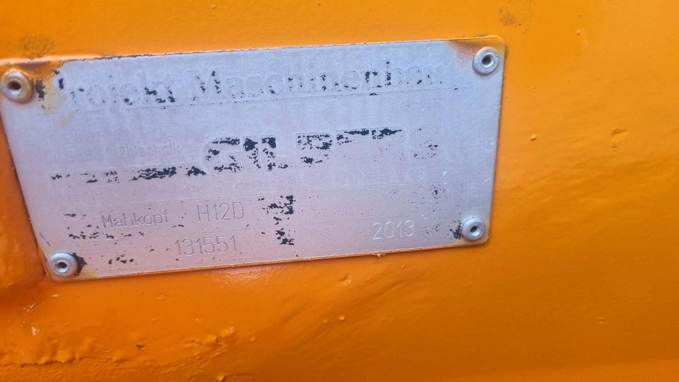 Gilbers Mulchkopf Mähkopf H12D Mähkorb Mulchmäher für Auslegemäher Böschungsmulcher Böschungsmäher Seitenmulcher Mähausleger Mulag Dücker - Tocător resturi vegetale/ Mulcer: Foto 5 Gilbers Mulchkopf Mähkopf H12D Mähkorb Mulchmäher für Auslegemäher Böschungsmulcher Böschungsmäher Seitenmulcher Mähausleger Mulag Dücker - Tocător resturi vegetale/ Mulcer: Foto 5