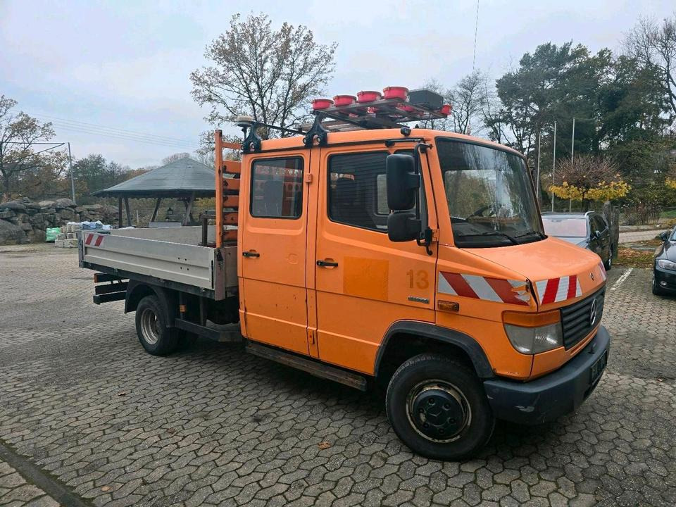 Mercedes-Benz Vario 613D Bluetec 5 Pritsche Doka LKW - Autoutilitară cu platformă, Autoutilitară cabină dublă: Foto 1 Mercedes-Benz Vario 613D Bluetec 5 Pritsche Doka LKW - Autoutilitară cu platformă, Autoutilitară cabină dublă: Foto 1