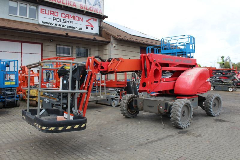 Podnośnik koszowy przegubowo teleskopowy 21 m Niftylift HR21 HYBRID - Nacela articulata: Foto 1 Podnośnik koszowy przegubowo teleskopowy 21 m Niftylift HR21 HYBRID - Nacela articulata: Foto 1