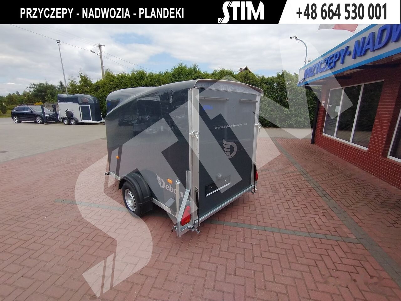 Cheval Liberté Cargo + drzwi boczne - Remorcă furgon: Foto 2 Cheval Liberté Cargo + drzwi boczne - Remorcă furgon: Foto 2