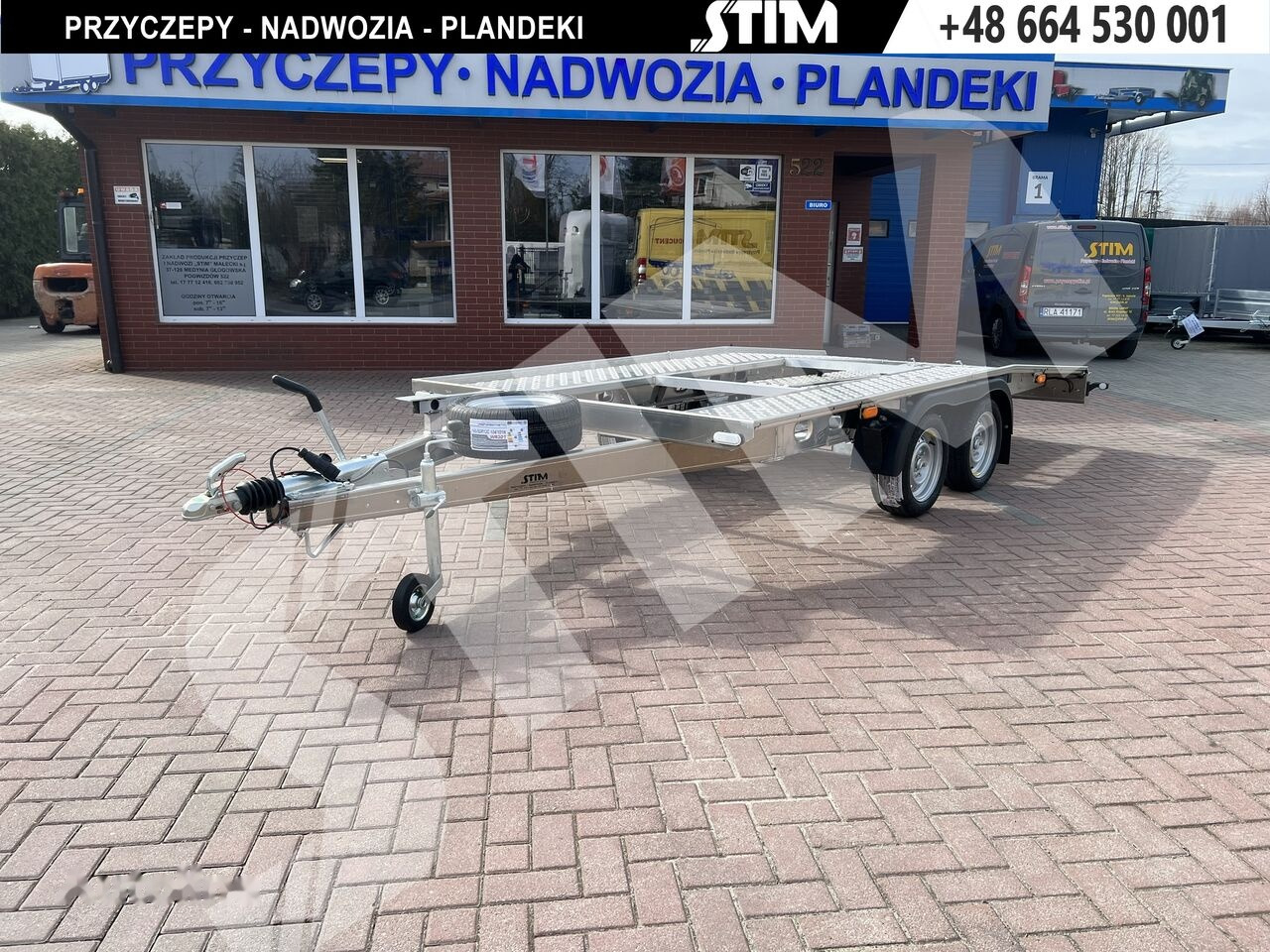 Stim L22/PP-TS/41-25A - Remorcă transport auto: Foto 1 Stim L22/PP-TS/41-25A - Remorcă transport auto: Foto 1