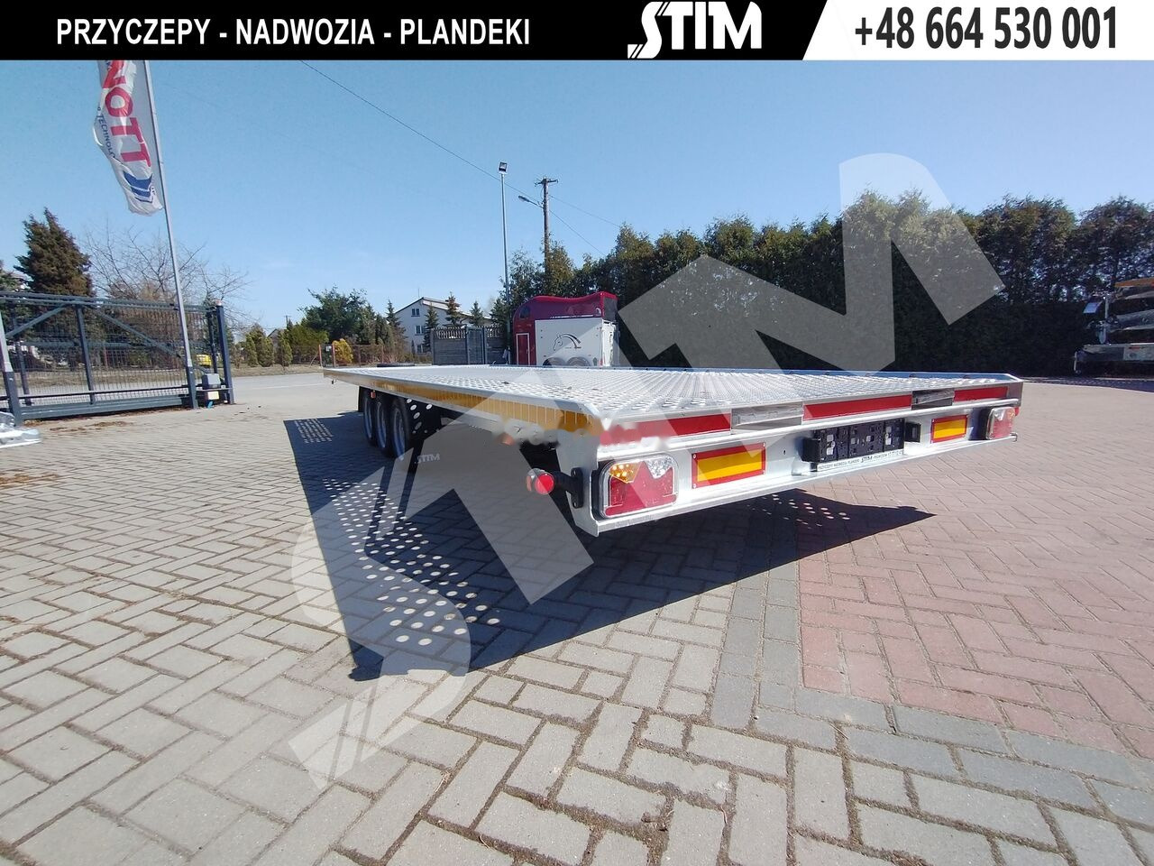 Stim L23/PP-TP/65-35S, wypełnienie środka, szerokość 230cm - Remorcă transport auto: Foto 5 Stim L23/PP-TP/65-35S, wypełnienie środka, szerokość 230cm - Remorcă transport auto: Foto 5