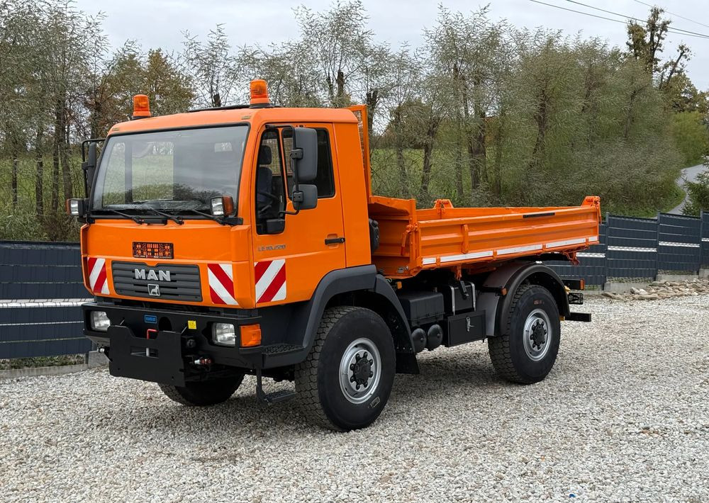 MAN * MAN 10-220 * Wywrotka Kiper Meiller * 4x4 * Zimowe Utrzymanie * Unimog * - Camion basculantă: Foto 2 MAN * MAN 10-220 * Wywrotka Kiper Meiller * 4x4 * Zimowe Utrzymanie * Unimog * - Camion basculantă: Foto 2