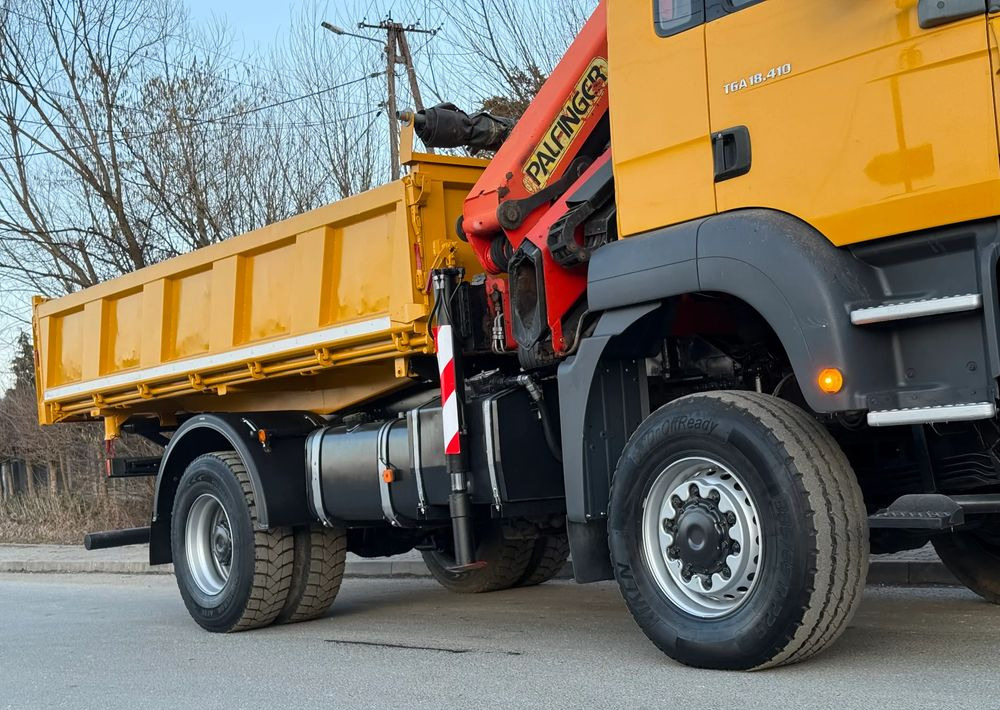 MAN * MAN TGA 18-410 * KIPER WYWROTKA * 4x4 * HDS Palfinger PK16500* Sprowadzony* Bardzo Dobry Stan * - Camion basculantă: Foto 5 MAN * MAN TGA 18-410 * KIPER WYWROTKA * 4x4 * HDS Palfinger PK16500* Sprowadzony* Bardzo Dobry Stan * - Camion basculantă: Foto 5