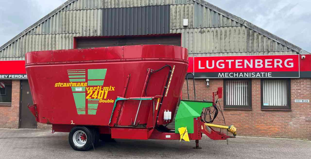 Strautmann Verti-Mix 2401 Voermengwagen, voerwagen, mixer, voermachines - Remorcă distribuit furaje: Foto 1 Strautmann Verti-Mix 2401 Voermengwagen, voerwagen, mixer, voermachines - Remorcă distribuit furaje: Foto 1