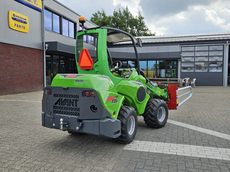 Avant Mini-shovel 735i Rental met Kemp balenklem - Mini încărcător pe şenile: Foto 5 Avant Mini-shovel 735i Rental met Kemp balenklem - Mini încărcător pe şenile: Foto 5