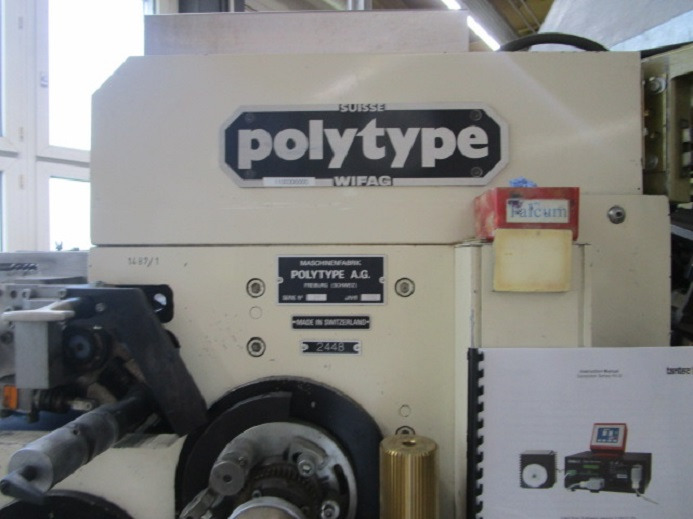 BECHERDRUCKMASCHINE POLYTYPE BDM 400 - Maşina de ambalat: Foto 5 BECHERDRUCKMASCHINE POLYTYPE BDM 400 - Maşina de ambalat: Foto 5