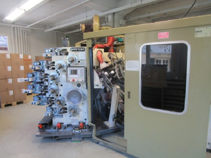 BECHERDRUCKMASCHINE POLYTYPE BDM65 - Maşina de ambalat: Foto 1 BECHERDRUCKMASCHINE POLYTYPE BDM65 - Maşina de ambalat: Foto 1