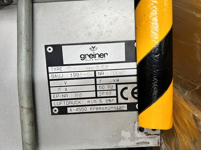 GREINER STAPELUNG - Maşina de ambalat: Foto 3 GREINER STAPELUNG - Maşina de ambalat: Foto 3
