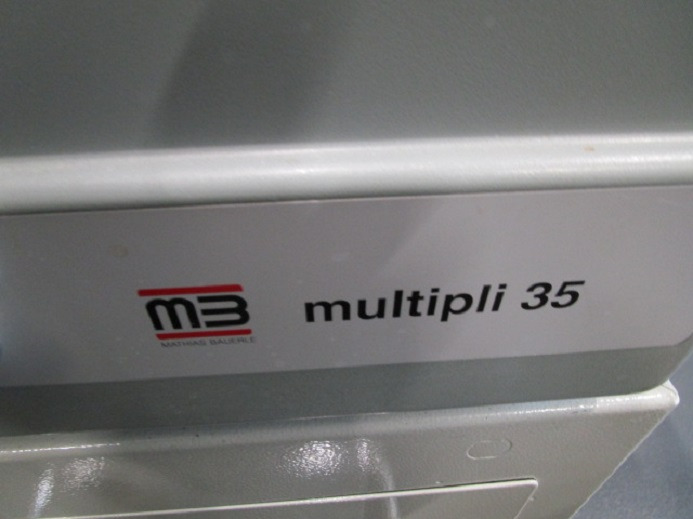 MB MULTIPLI 35 MIT GESTELL - Mașină de pliat: Foto 2 MB MULTIPLI 35 MIT GESTELL - Mașină de pliat: Foto 2