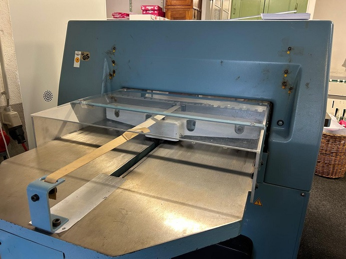 WOHLENBERG 76 - Mașină de tăiat hârtie: Foto 3 WOHLENBERG 76 - Mașină de tăiat hârtie: Foto 3