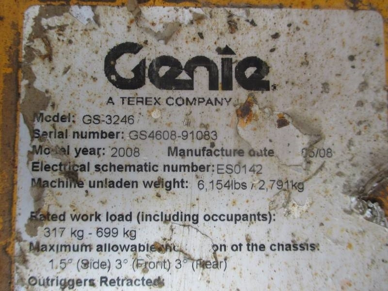 Platforma foarfeca Genie GS 3246: Foto 10