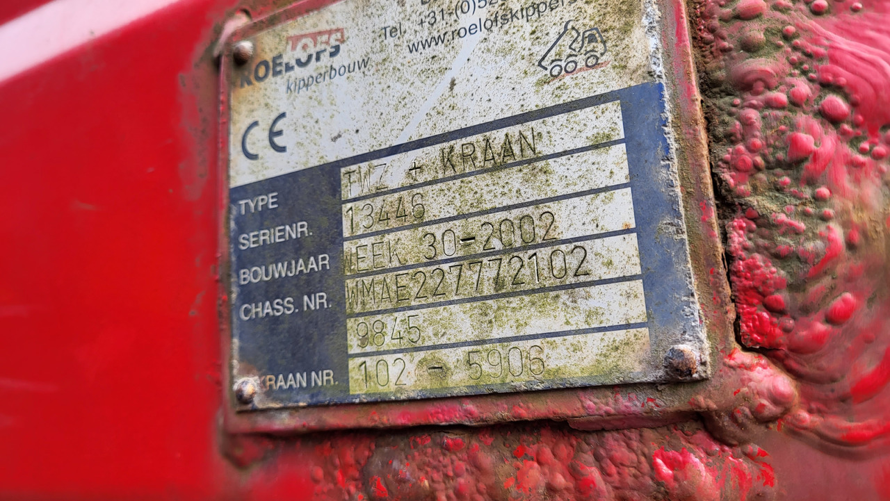 Camion basculantă pentru transport de materialelor în vrac MAN 33.414 6X6 HIAB 102 33.414: Foto 14 Camion basculantă pentru transport de materialelor în vrac MAN 33.414 6X6 HIAB 102 33.414: Foto 14