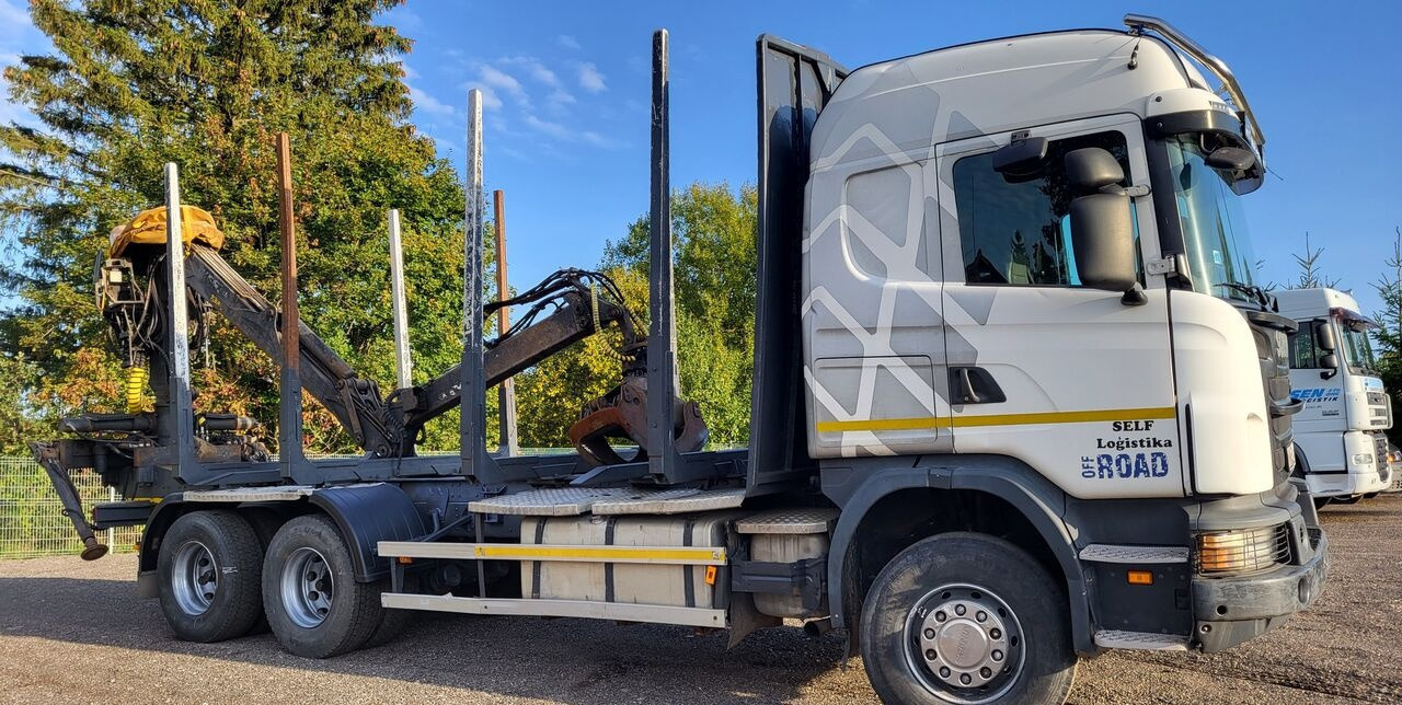 Scania G480 - Camion forestier, Camion cu macara: Foto 2 Scania G480 - Camion forestier, Camion cu macara: Foto 2