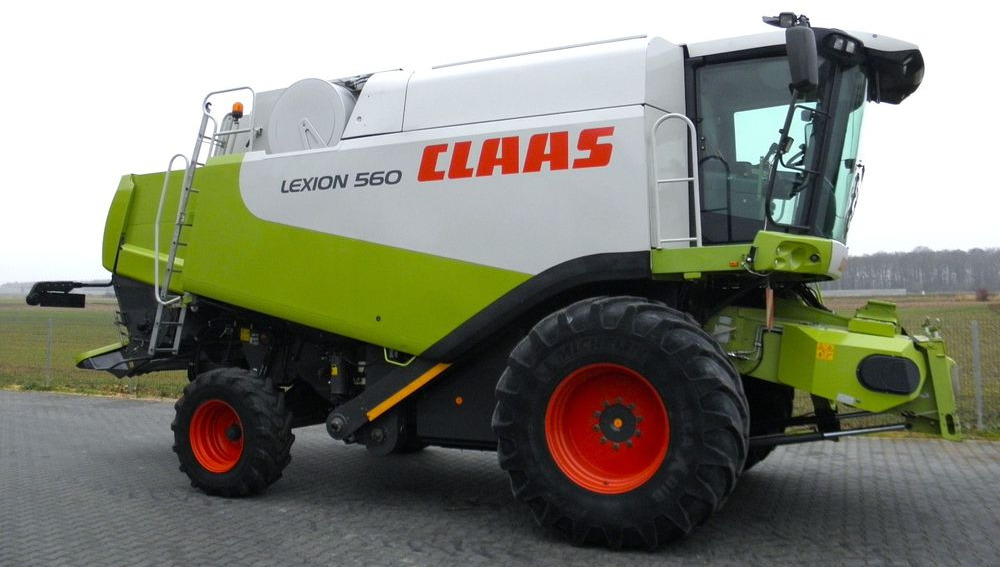 Claas Lexion 560 2008 Rok heder V 750, Najbogatsza Wersja, Nie Malowany, Stan Bardzo Dobry - Combină de recoltat cereale: Foto 4 Claas Lexion 560 2008 Rok heder V 750, Najbogatsza Wersja, Nie Malowany, Stan Bardzo Dobry - Combină de recoltat cereale: Foto 4