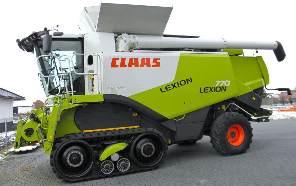 Claas Lexion 770 Terra Trac Heder V10,5, Najbogatsza Wersja, Nie Malowany, Stan Bardzo Dobry - Combină de recoltat cereale: Foto 3 Claas Lexion 770 Terra Trac Heder V10,5, Najbogatsza Wersja, Nie Malowany, Stan Bardzo Dobry - Combină de recoltat cereale: Foto 3