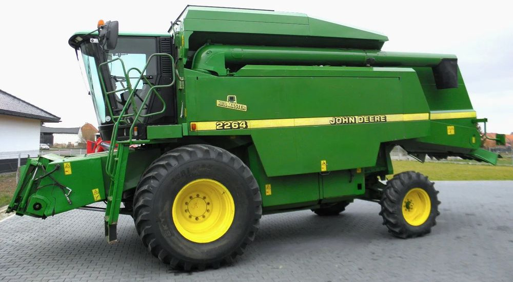 John Deere 2264 HM 1998 Rok, heder 6,1 m, Stol do rzepaku, Nie Malowany, Stan Bardzo Dobry - Combină de recoltat cereale: Foto 2 John Deere 2264 HM 1998 Rok, heder 6,1 m, Stol do rzepaku, Nie Malowany, Stan Bardzo Dobry - Combină de recoltat cereale: Foto 2