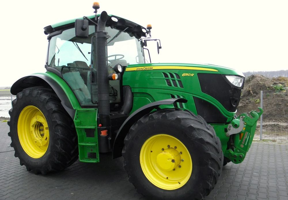 John Deere 6150R 2014 Rok, Przedni TUZ,WOM, Nie Malowany, Stan Bardzo Dobry - Tractor agricol: Foto 2 John Deere 6150R 2014 Rok, Przedni TUZ,WOM, Nie Malowany, Stan Bardzo Dobry - Tractor agricol: Foto 2