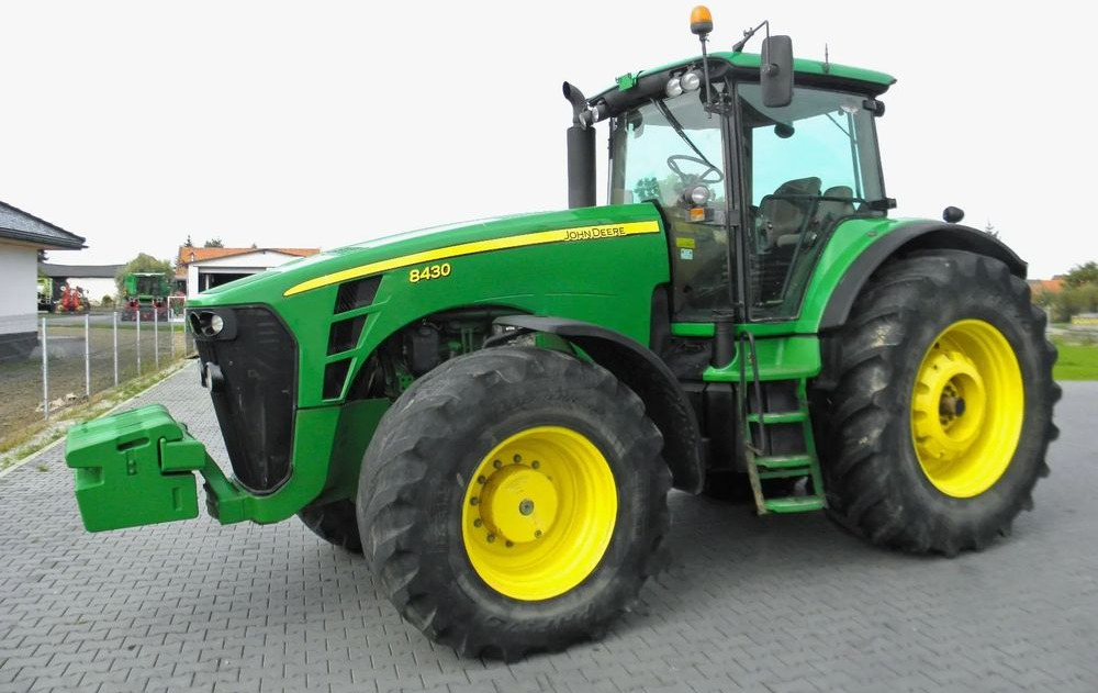Tractor agricol John Deere 8430 2008 Rok, Nie Malowany, Stan Bardzo Dobry: Foto 6