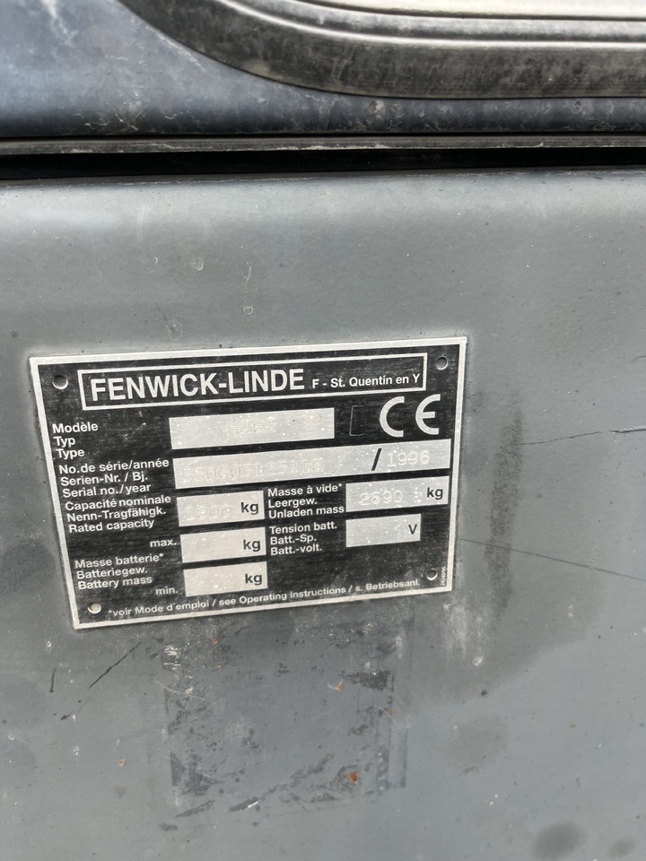 FENWICK H18 1t8 - Stivuitor GPL: Foto 3 FENWICK H18 1t8 - Stivuitor GPL: Foto 3