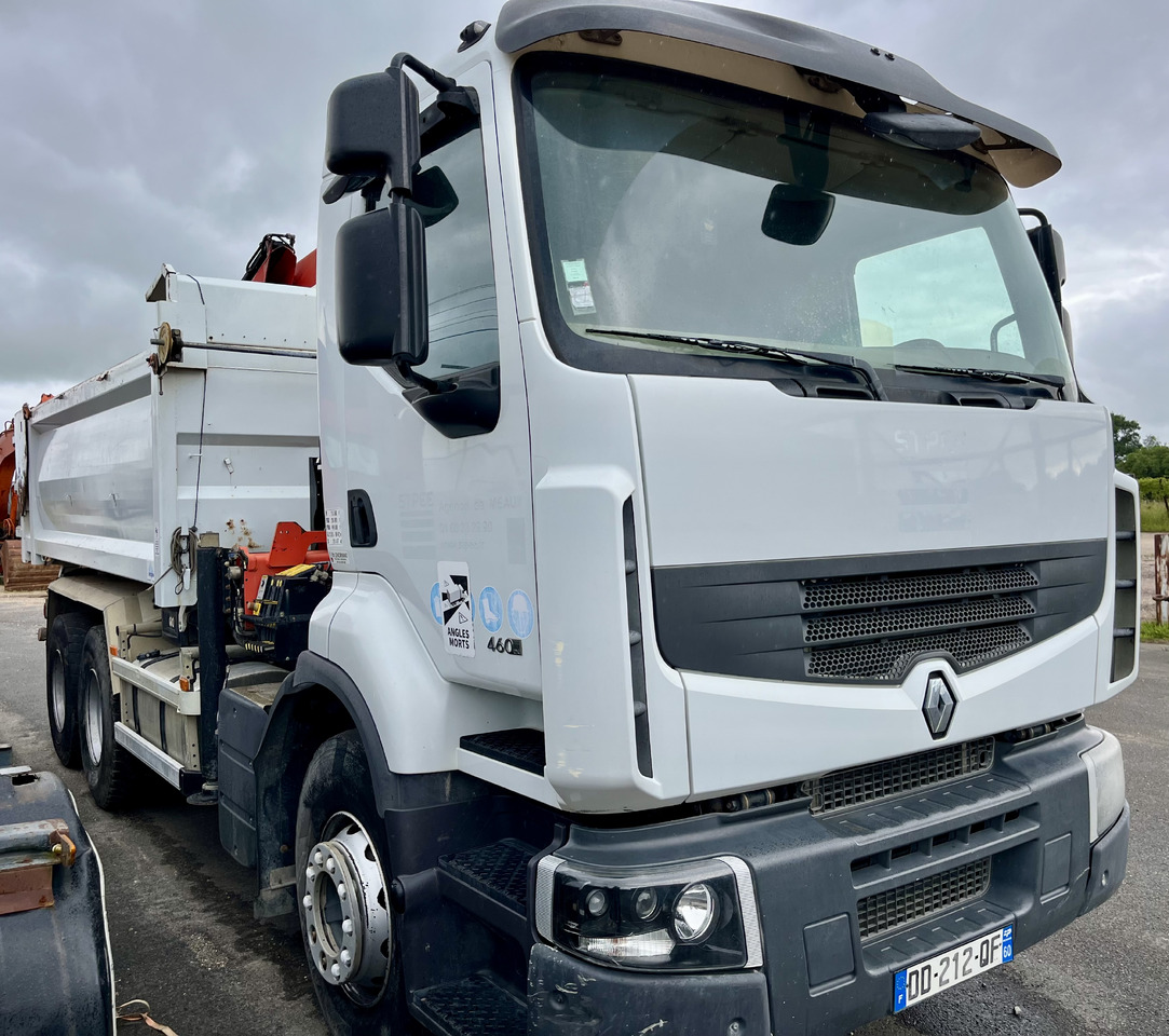 RENAULT Premium Lander 460dxi bibenne grue Palfinger pk16001 - Camion basculantă, Camion cu macara: Foto 1 RENAULT Premium Lander 460dxi bibenne grue Palfinger pk16001 - Camion basculantă, Camion cu macara: Foto 1