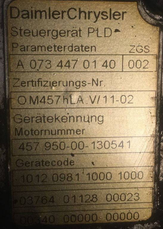 Mercedes-Benz Mercedes Motor OM 457 HLA Citaro Euro 5 OM457HLA Claas Setra Krone - Motor pentru Autobuz: Foto 4 Mercedes-Benz Mercedes Motor OM 457 HLA Citaro Euro 5 OM457HLA Claas Setra Krone - Motor pentru Autobuz: Foto 4