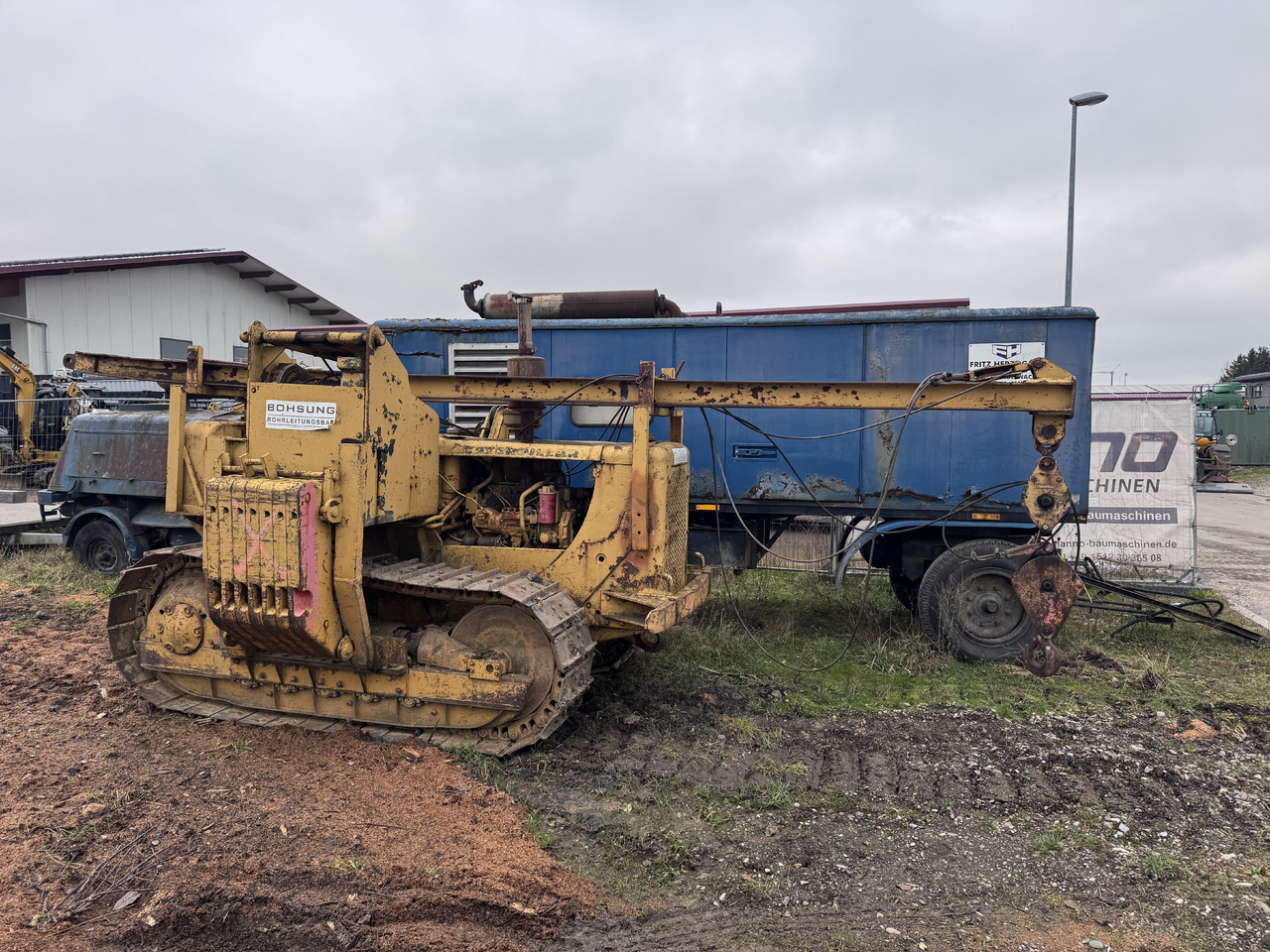 CATERPILLAR D 4 B - Lansator de conducte: Foto 1 CATERPILLAR D 4 B - Lansator de conducte: Foto 1