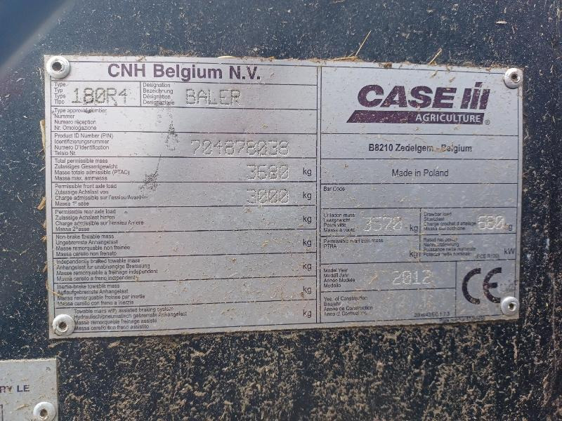 CASE-IH RB464 - Presă baloţi rotunzi: Foto 5 CASE-IH RB464 - Presă baloţi rotunzi: Foto 5