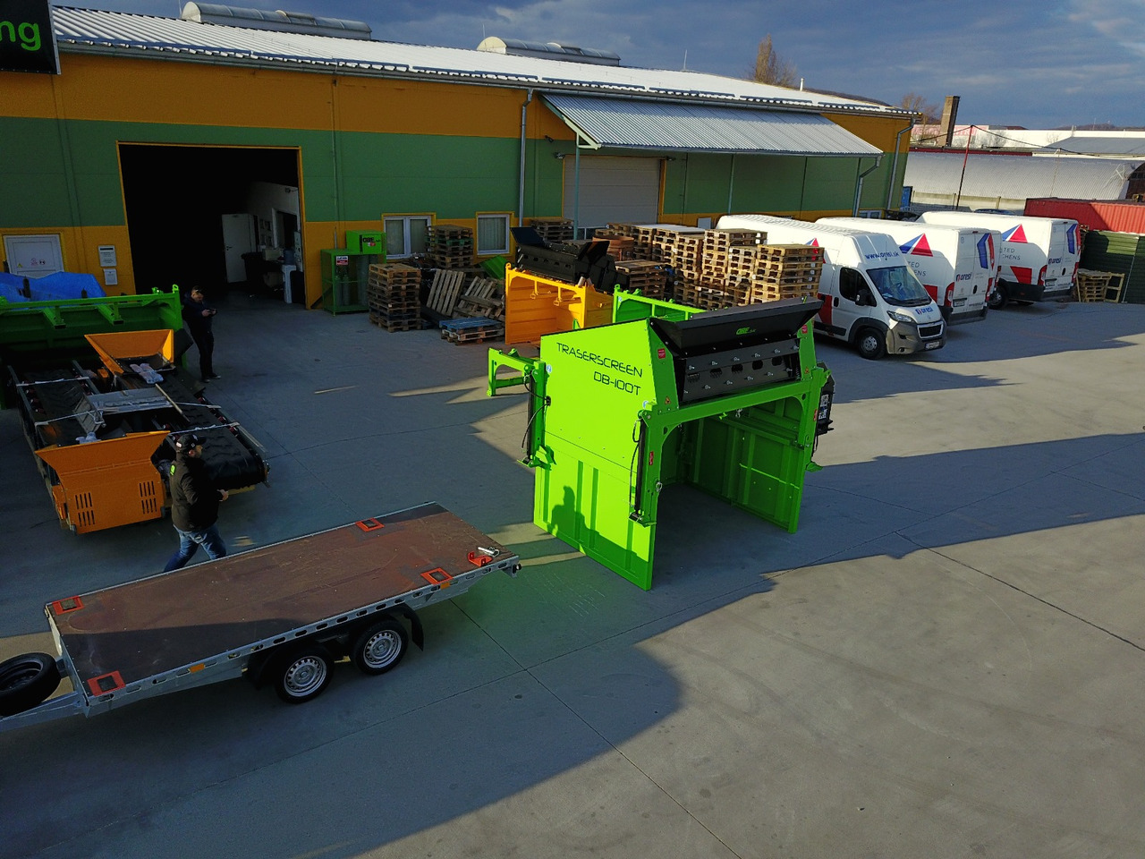 DB Engineering TraserScreen DB-100T - Statia de sortare: Foto 3 DB Engineering TraserScreen DB-100T - Statia de sortare: Foto 3