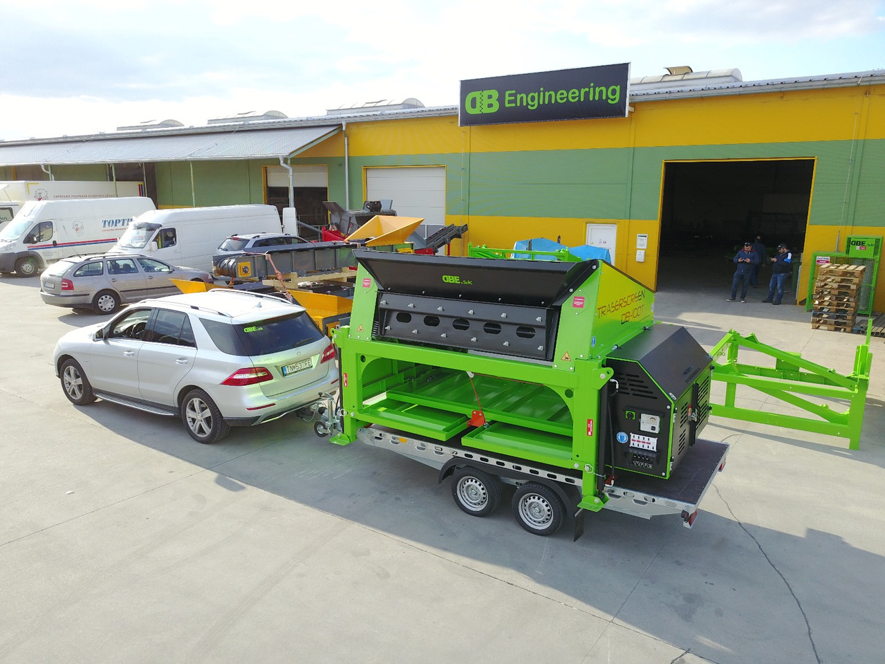 DB Engineering TraserScreen DB-100T - Statia de sortare: Foto 4 DB Engineering TraserScreen DB-100T - Statia de sortare: Foto 4