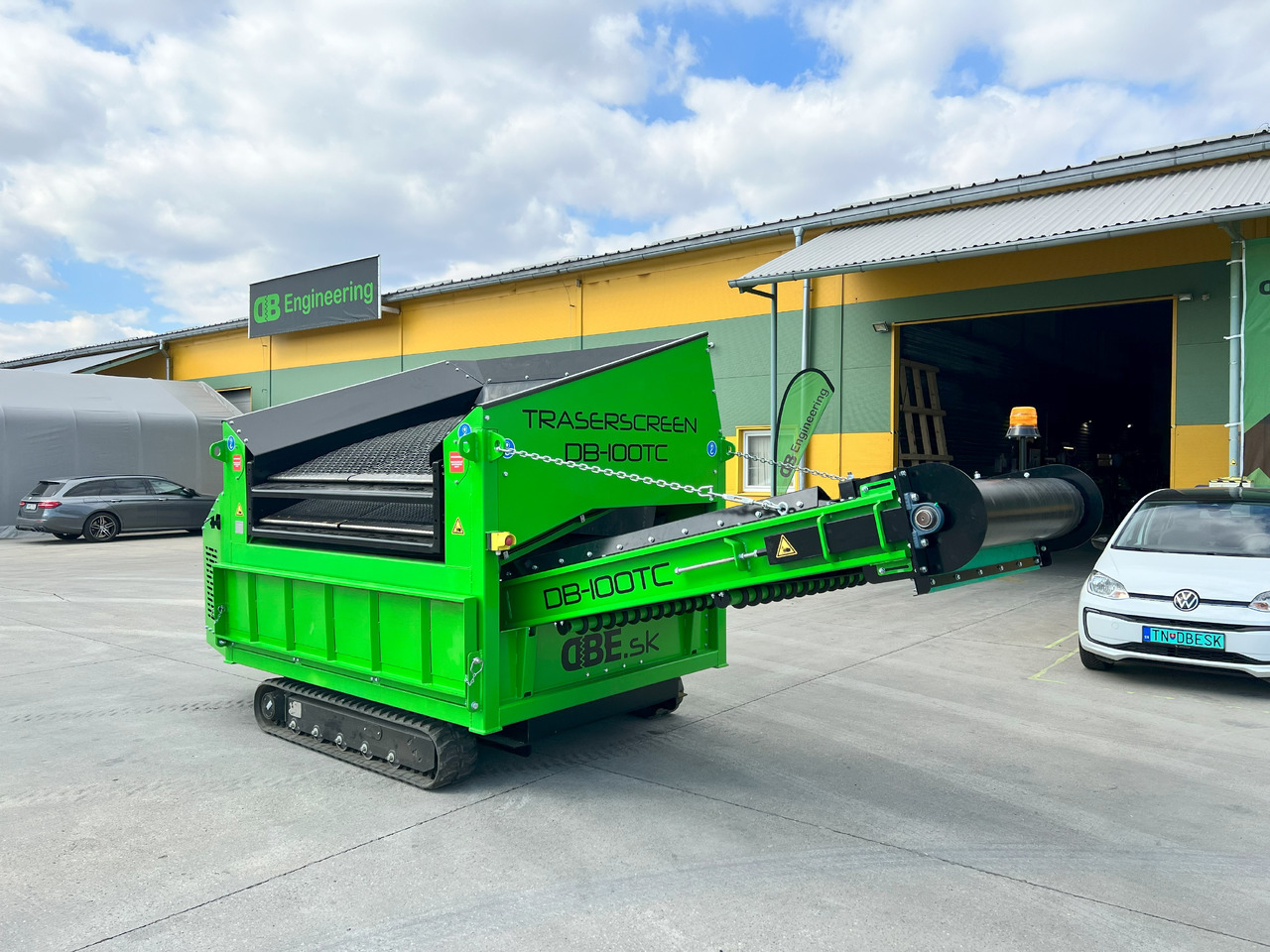DB Engineering TraserScreen DB-100TC - Statia de sortare: Foto 1 DB Engineering TraserScreen DB-100TC - Statia de sortare: Foto 1
