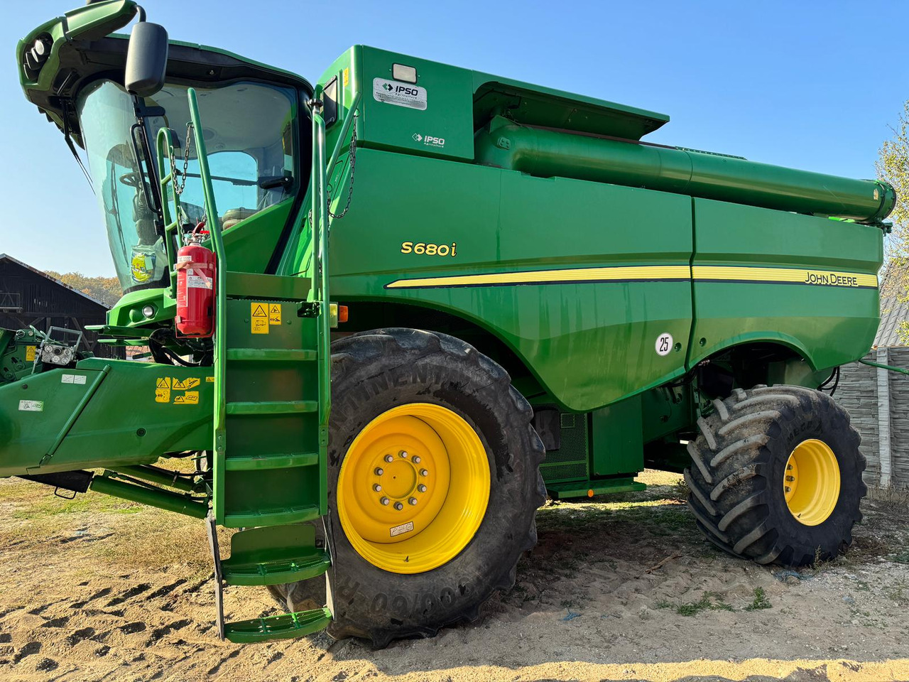 John Deere S680i combine + 635X Header + Zurn trailer - Combină de recoltat cereale: Foto 2 John Deere S680i combine + 635X Header + Zurn trailer - Combină de recoltat cereale: Foto 2